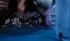 Giantess Vore unaware accidentally EATS her tiny shrunken stepson in a juicy Steak sandwich Giantess milf vore and belly show