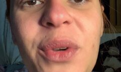 Smoking darkside- Mouth exploration while smoking cork