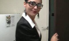 Joe Interviews 25 Years Old Alesha And Blows His Jizz On Her Glasses! (mp4 sd)