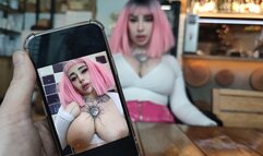 Toilet whore sex in a public place