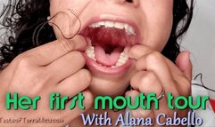 Her First Mouth Tour - Alana Cabello - HD 720 WMV