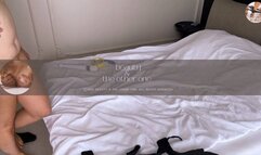 amateur WIFE in spreader bar gets her pussy punished