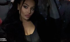 Hardcore public pegging by two Mistress