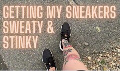 Getting My Sneakers Sweaty & Stinky
