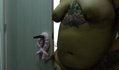 shaving my fat hairy pussy