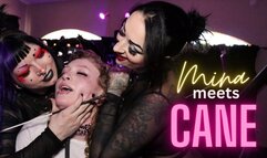 Part 2: Mina's Caning | Lady Vi, Jupiter Domina