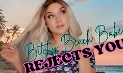 Bitchy Beach Babe Rejects You - TheGoddessEmmy, GoddessEmmy, Goddess Emmy, Emmy - Blonde Brat Humiliates & Degrades You & Your Small Cock SPH