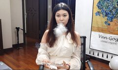 2023New tongtong`s smoking interview HD