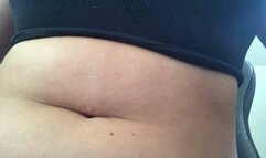 Close Up Bloated Belly