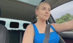 Driving in high heel slippers WMV