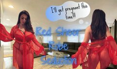 Red Sheer Robe Seduction {1080MP4}