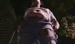 Giantess Vore for tiny pocket pet Stomping walking Milf Muffintop Big Bellied Giantess in jeans and a tshirt no bra underboob and belly unaware she has tiny nen hiding in her pockets she finds one and eats him showing her full belly