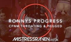 [847] Ronnys Progress CFNM Throating Pegged