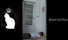 Buffalos trampling and stomping featuring Alice (fullbody)