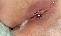 Blow Foreskin Dick with view on my BigTits and fuck my Pierced Pussy with Cum Inside Compilation 3 (wmv)