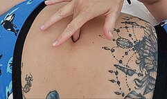 Gently Caressing My Sexy Belly (4K - UHD 2160p MP4)