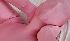 Showing Off My Tight Pink Zentai Suit (4K - UHD 2160p MP4)