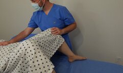 Jess receives a special exam from Surgeon Nick