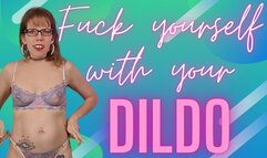 Fuck yourself with your Dildo - Sara Desire XO - femdom dildo joi