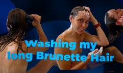 Sexy Brunette Hair Wash! (HD)