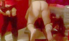 A novice caned Part 2 of 4