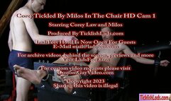Corey Tickled By Milos In The Chair HD Cam 1