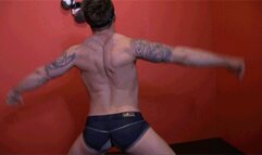 Cocky Wrestler Gets Beaten & Then Milked Part 1