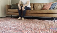 Trampling and Jumping punishment for a bad foot massage