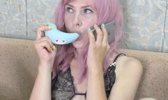Lots of fun on the phone and with sex toys