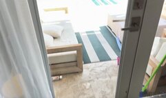 Ebony Thick babe Charlotte Lavish Gets Fucked Outside with Big Facial