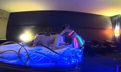 GLOW FISTING Part 1 - to the upper Armpit Heavy Assplay and Anal Fisting with UV-Light