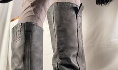 A Shoejob Dream comes true - Bootjob in dirty riding boots - CBT, foodcrush on cock, humilation with riding crop and full cumsqueezing - multicut - HD