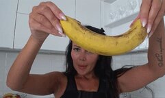 I swallowed a whole banana along with a little man a