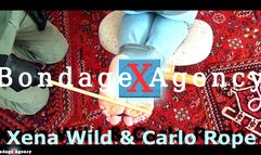 Apocalypse Bound (Xena full experience at the BondageAgency, Bound and Bastinado)