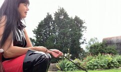 In Spiked Chastity - Made to Suck Strap-On