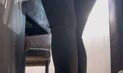 Farting in leggings giant