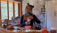 My breakfast to fart very stinky!