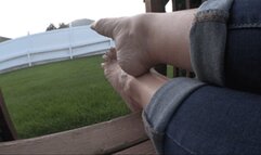 Phone Conversation On The Deck, 1st