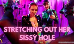 STRETCHING HER SISSY HOLE (720p FULL HD)