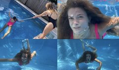 Pool Cleaner Takes a Plunge