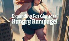 Expanding Fat Giantess' Hungry Rampage! (AUDIO) - WMV