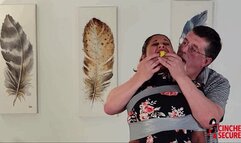 Calisa Wrapped in Grey (WMV Format)