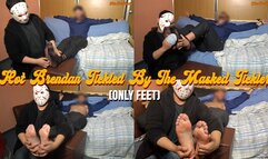 Hot Brendan Tickled By The Masked Tickler (Only Feet)