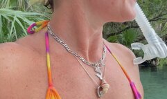 Carissa in the springs taking you on a snorkeling adventure date POV