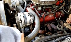 PTP 1357 – Vivian Ireene Pierce Helping Her Neighbor Start His Old Car