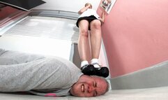 Vaping Schoolgirl 2 FLOOR CAM