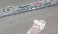 Showing off new wedges