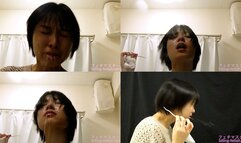 Suzu Monami - CLOSE-UP of Japanese cute girl SNEEZING sneez-22 - 1080p