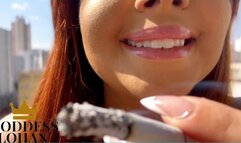 Goddess Lohan - Be My Human Ashtray - HD