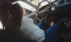 Cranking in cold in flip flop